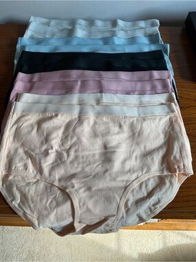10 Pack of Ladies/Girls' Cotton Panties